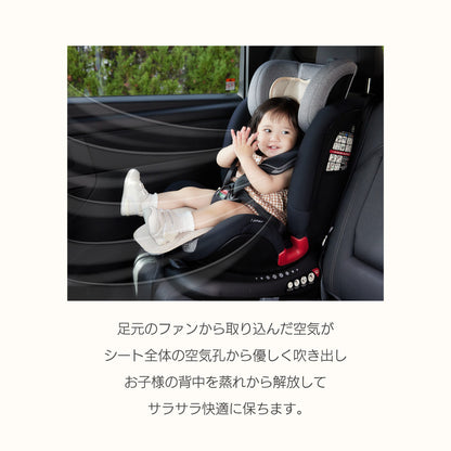 送風機付きクールシート airluv5 donut（エアラブ5 ドーナッツ）